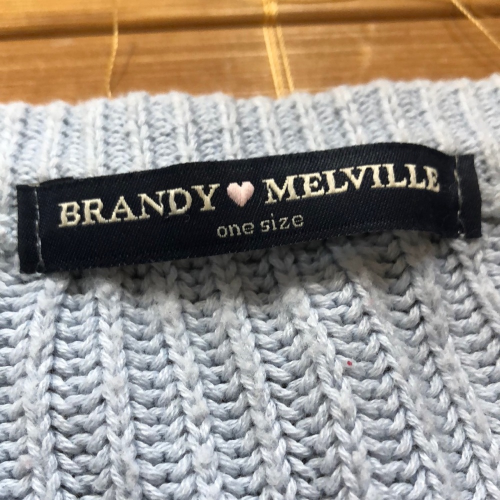 Brandy Melville Light Blue Sweater
